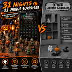 Halloween Countdown Calendar – 31 Days of Surprise Mini Toys