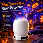 Halloween Rotating Star Projector | USB Bedroom Mood Light
