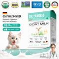 DR.YANGEES Lactose-Free Goat Milk Powder for Cats – 98.9% Whole Goat Milk, Probiotics, 150g