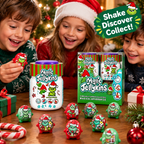 Christmas Slime & Jelly Surprise Jar | Mystery Collectible Figure Toy